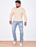 Pull épais homme