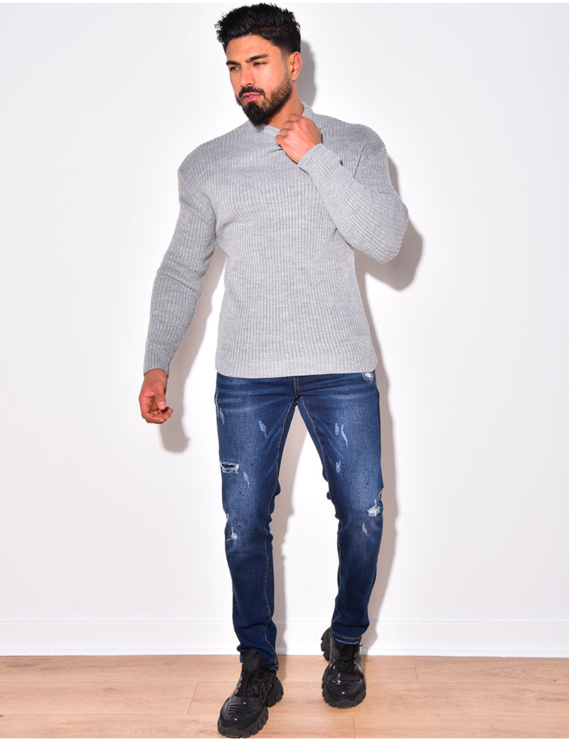 Pull épais homme