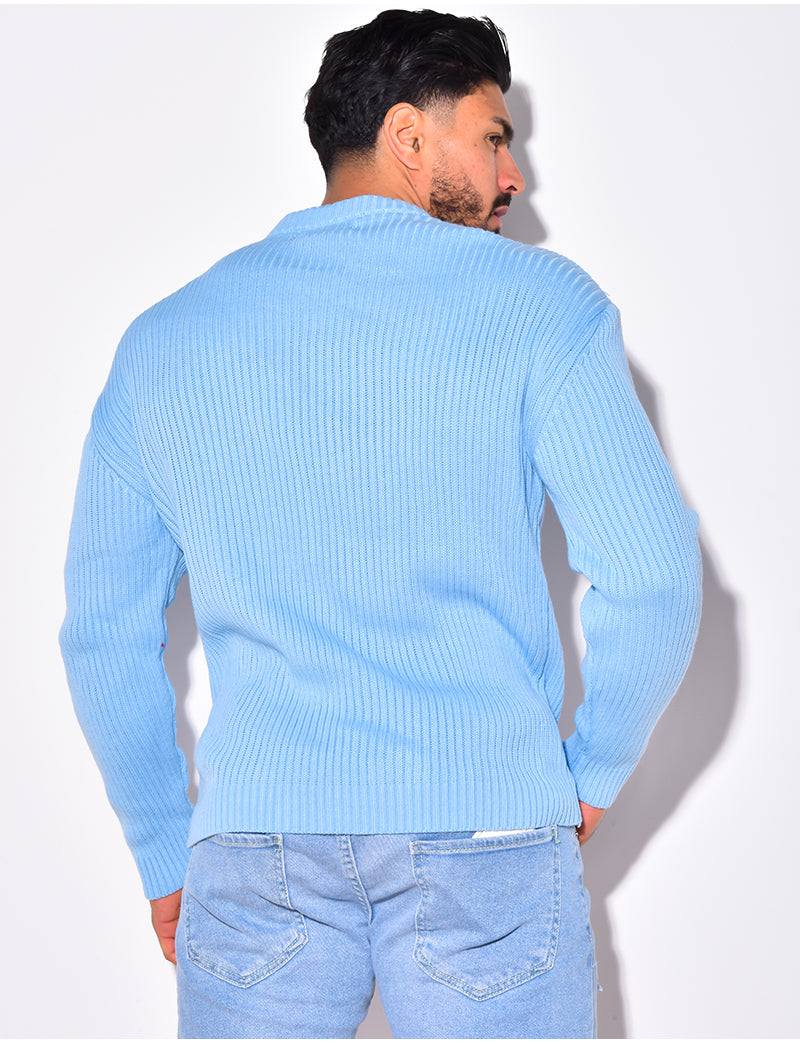 Pull épais homme