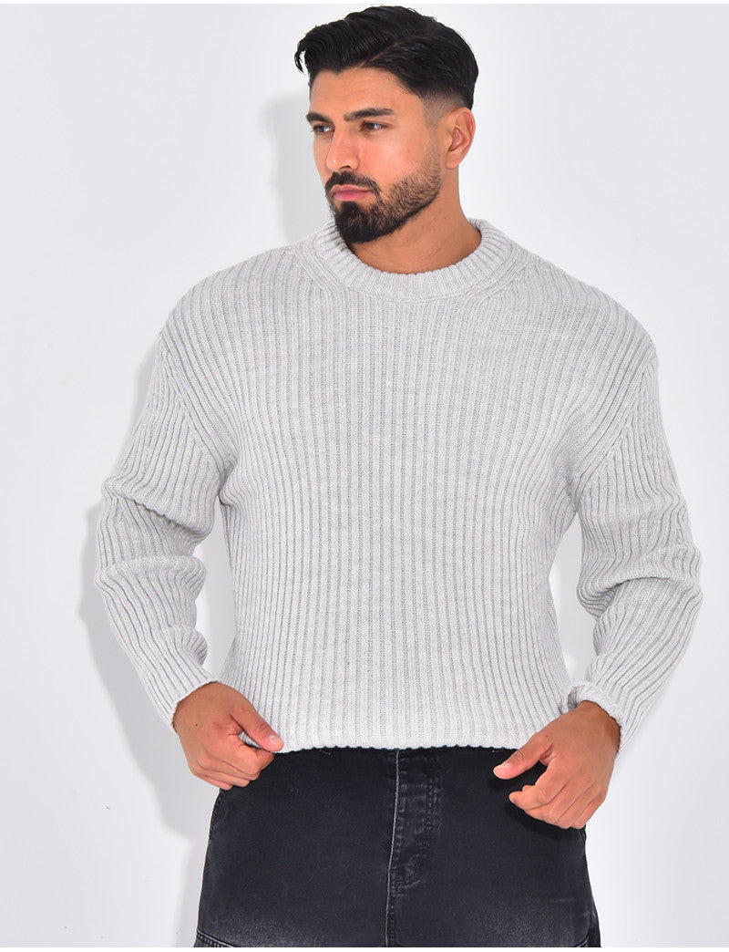 Pull épais uni
