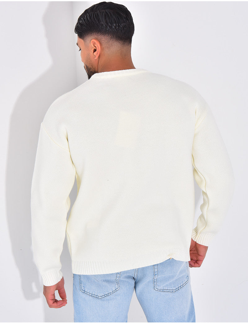 Pull épais uni