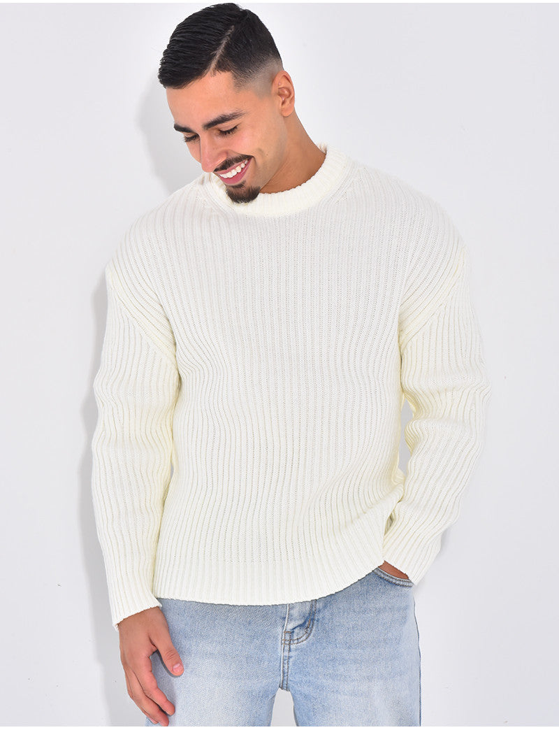 Pull épais uni