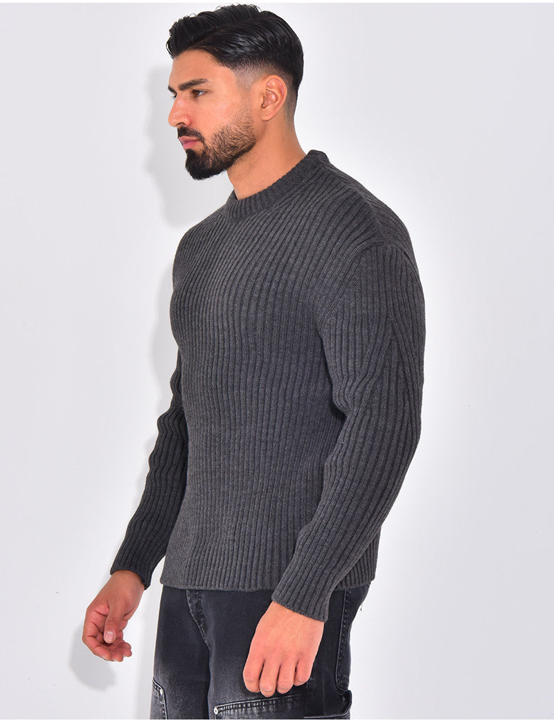 Pull épais uni