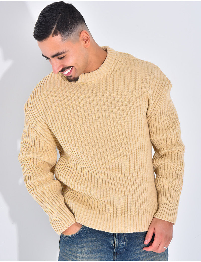 Pull épais uni
