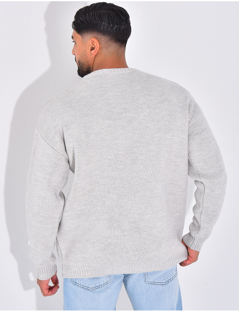 Pull épais uni