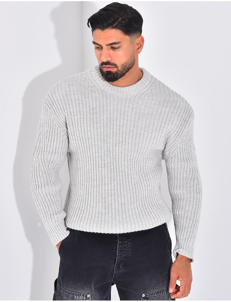 Pull épais uni
