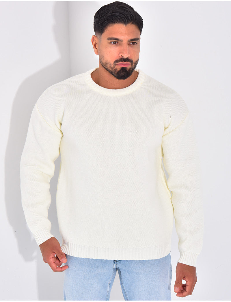 Pull épais uni