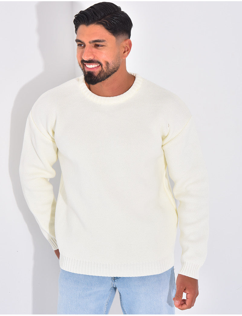 Pull épais uni