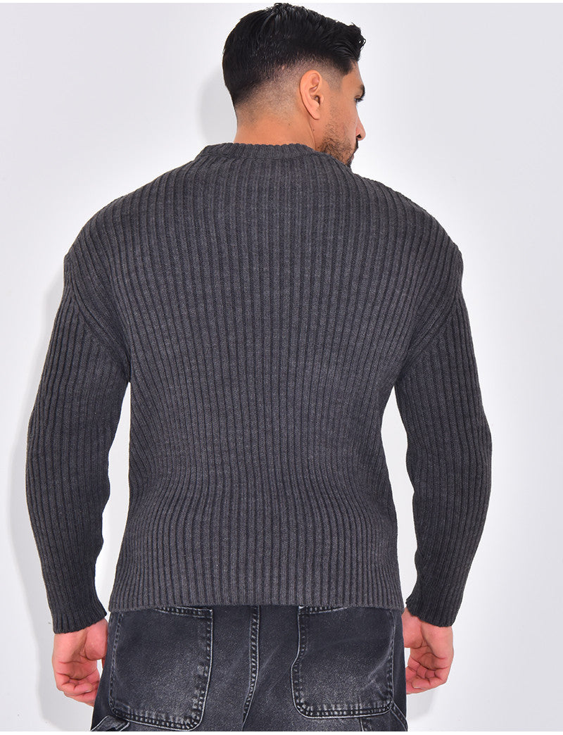 Pull épais uni