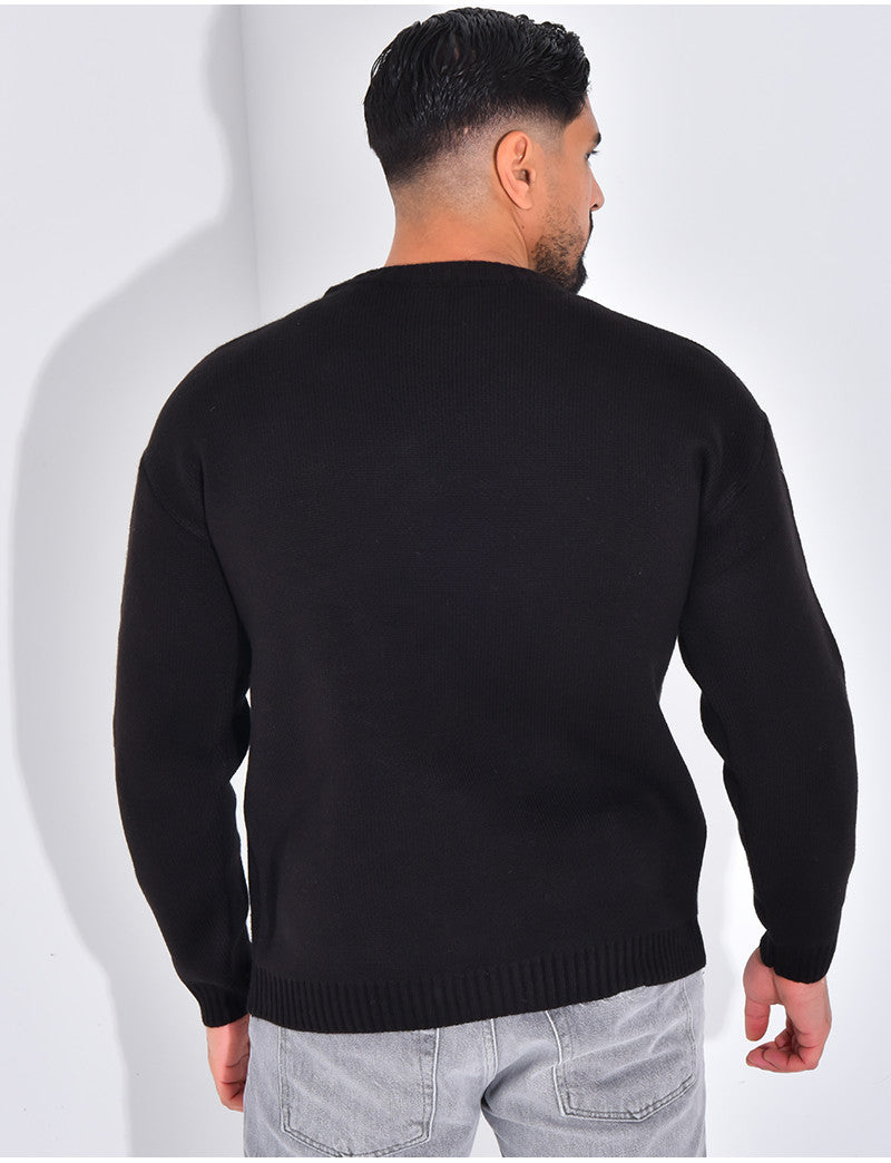 Pull épais uni