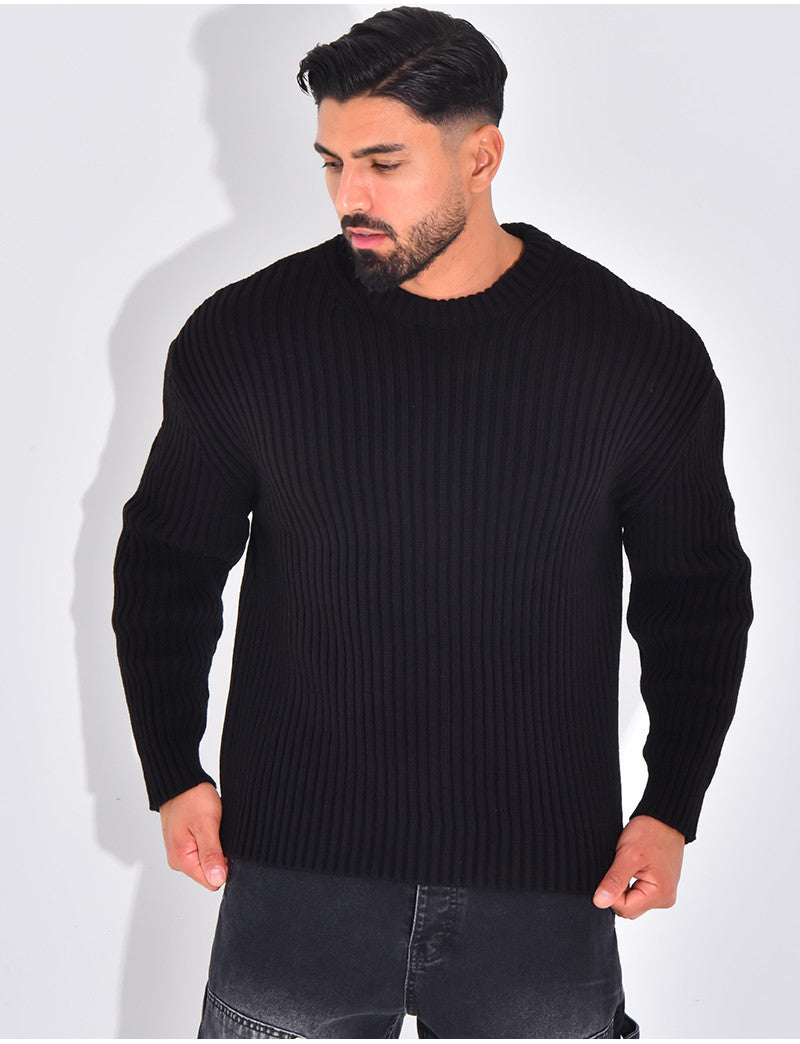 Pull épais uni