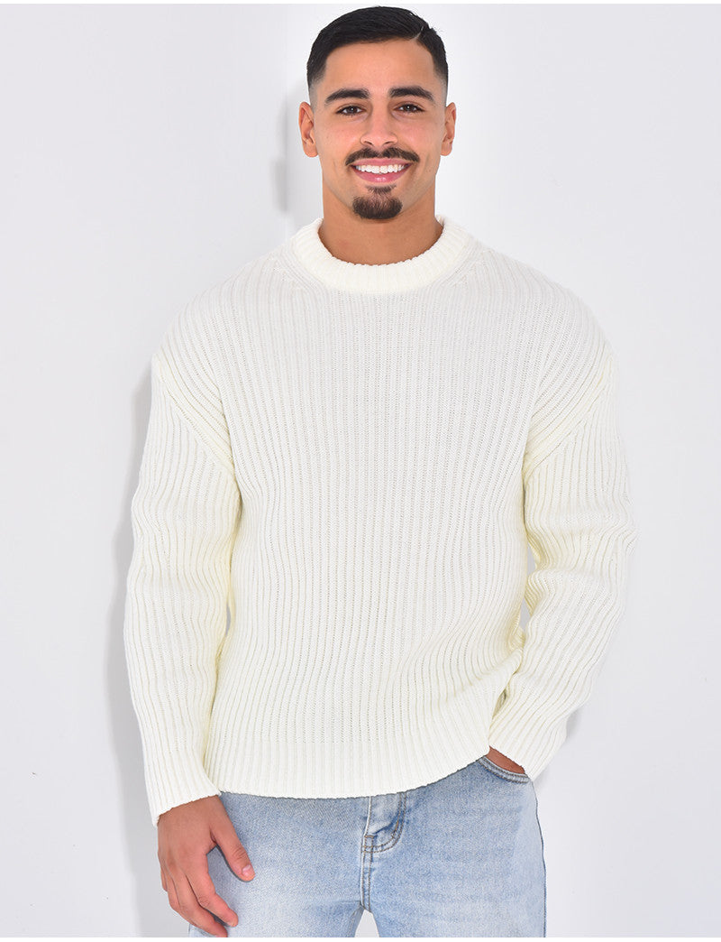 Pull épais uni