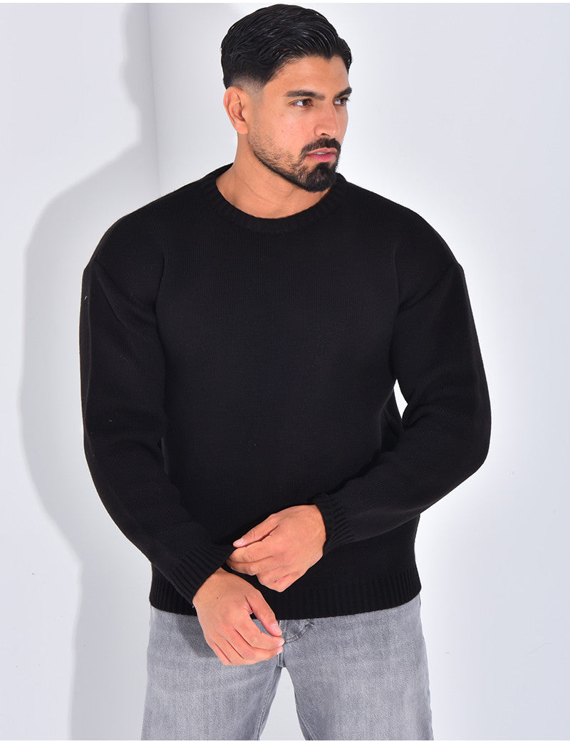 Pull épais uni