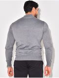 Pull fin à petit col