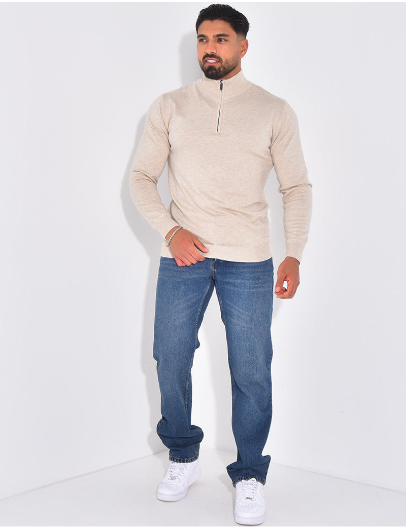 Pull fin col camionneur