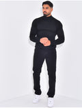 Pull fin col montant