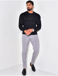 Pull fin col rond