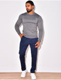 Pull fin col rond