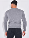 Pull fin col rond