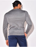 Pull fin col rond