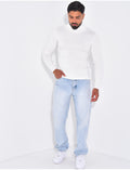 Pull fin col roulé