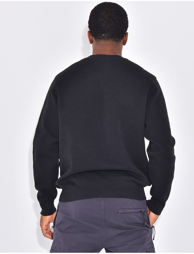 Pull nid d'abeille