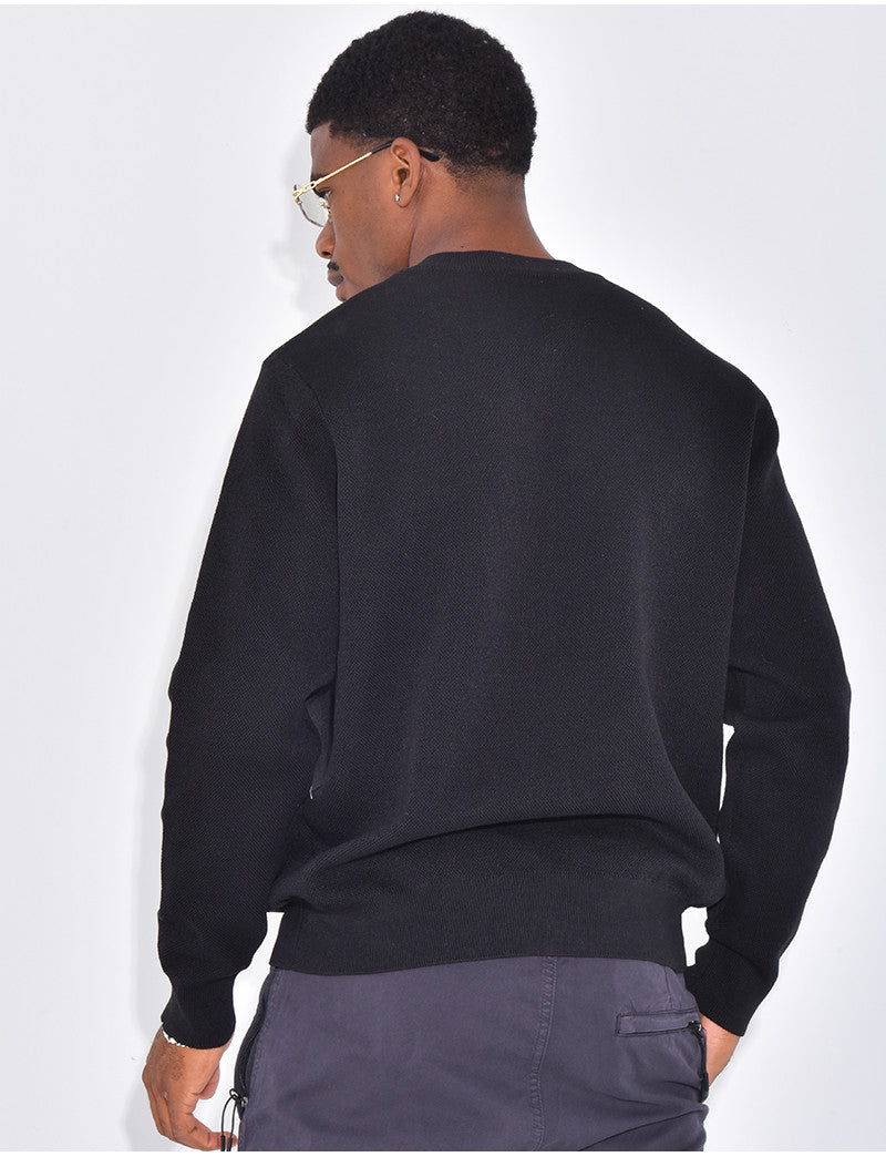 Pull nid d'abeille