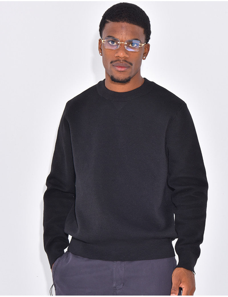 Pull nid d'abeille