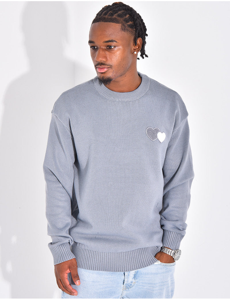 Pulls avec des coeurs