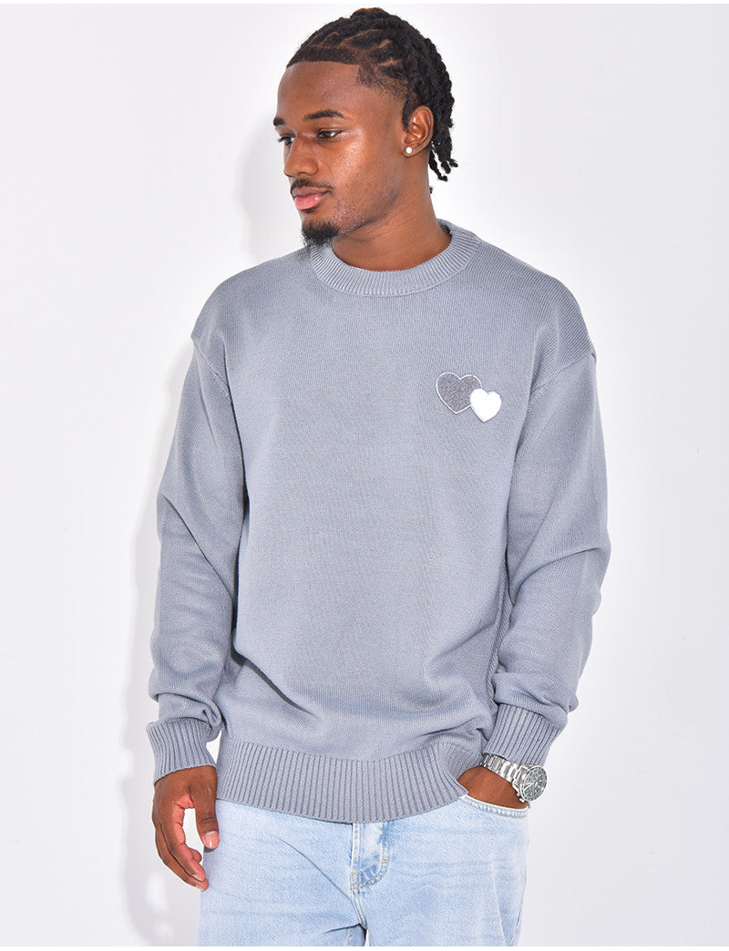 Pulls avec des coeurs