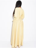 Robe longue à boutonner