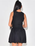 Robe courte bouffante