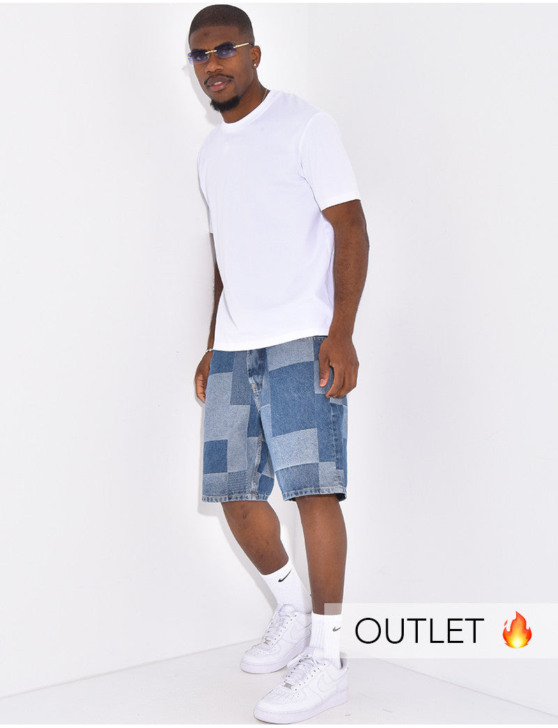 Short à damier