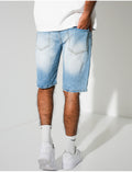 Short en jeans destroy