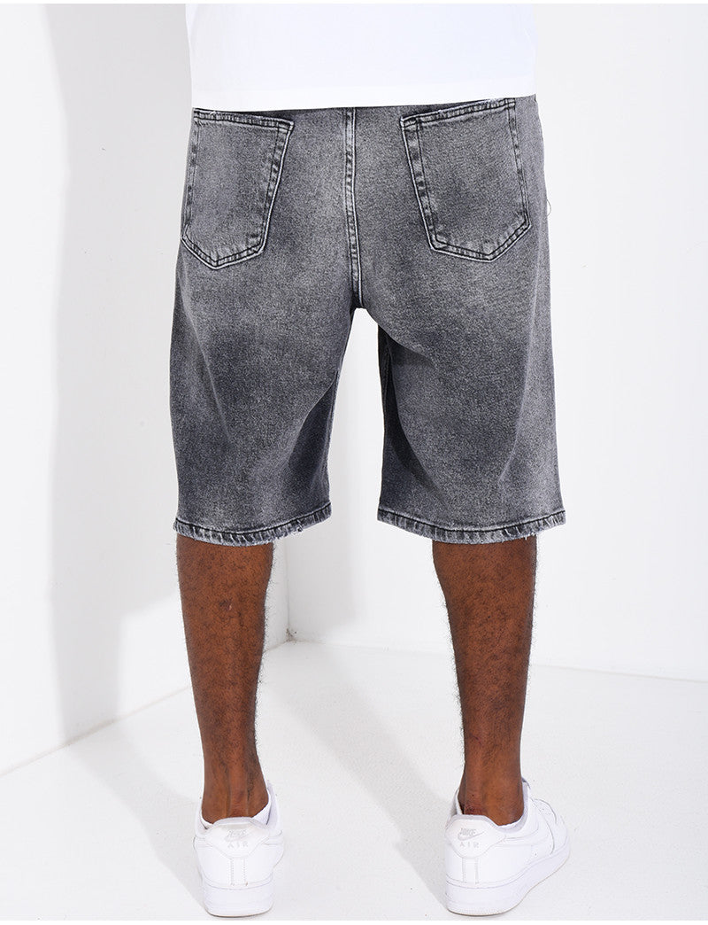 Short en jeans