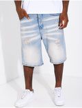 Short en jeans