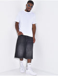Short en jeans