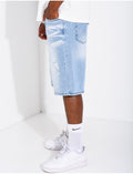 Short en jeans