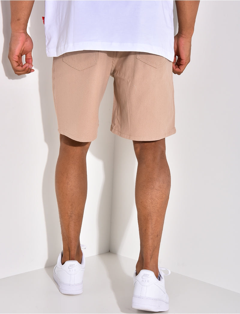 Short en jeans