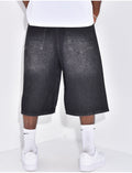 Short en jeans