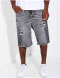 Short en jeans