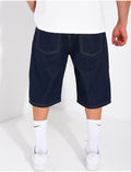 Short en jeans