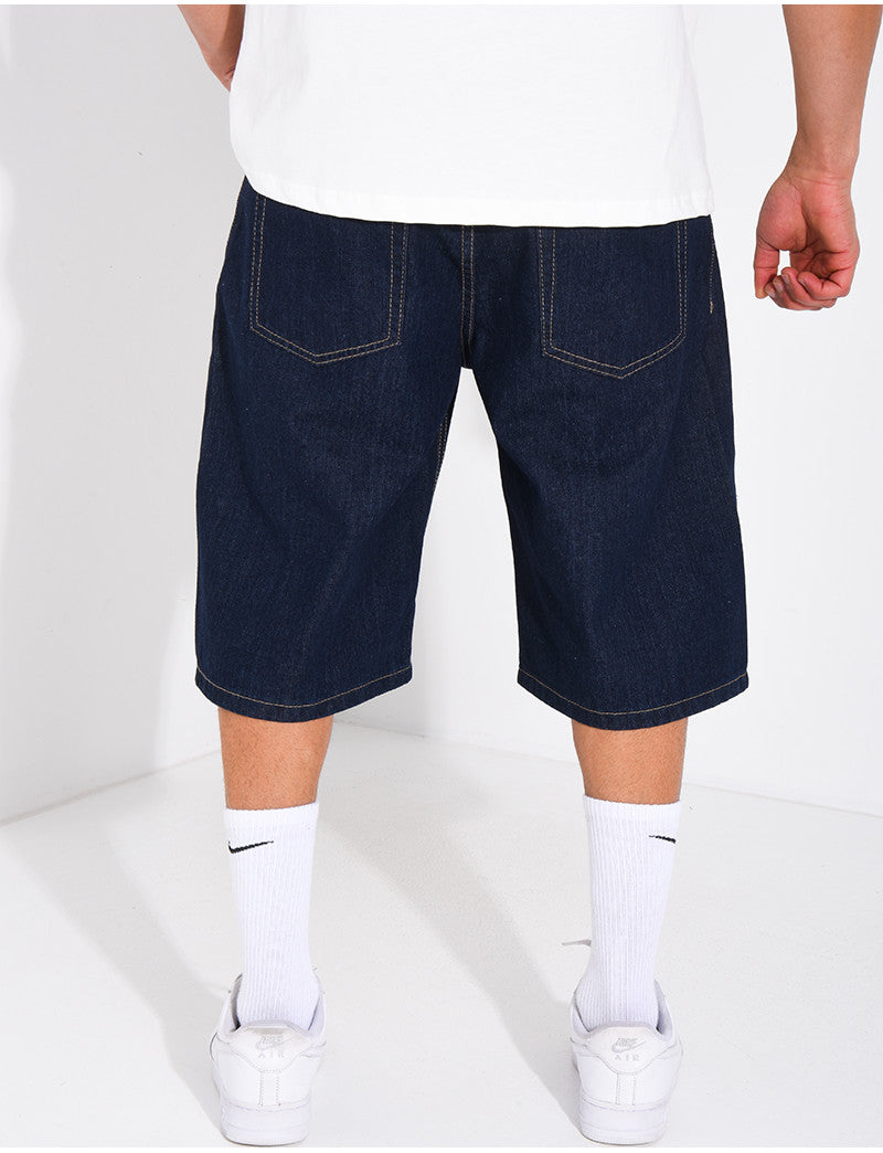 Short en jeans
