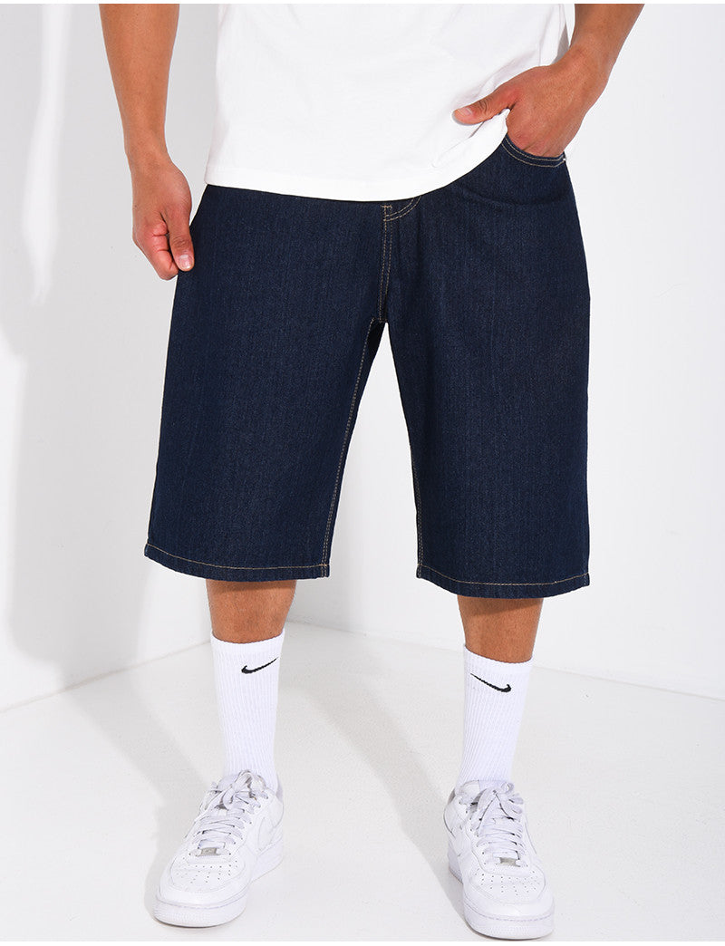 Short en jeans