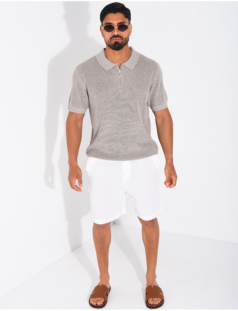 Short Homme en lin