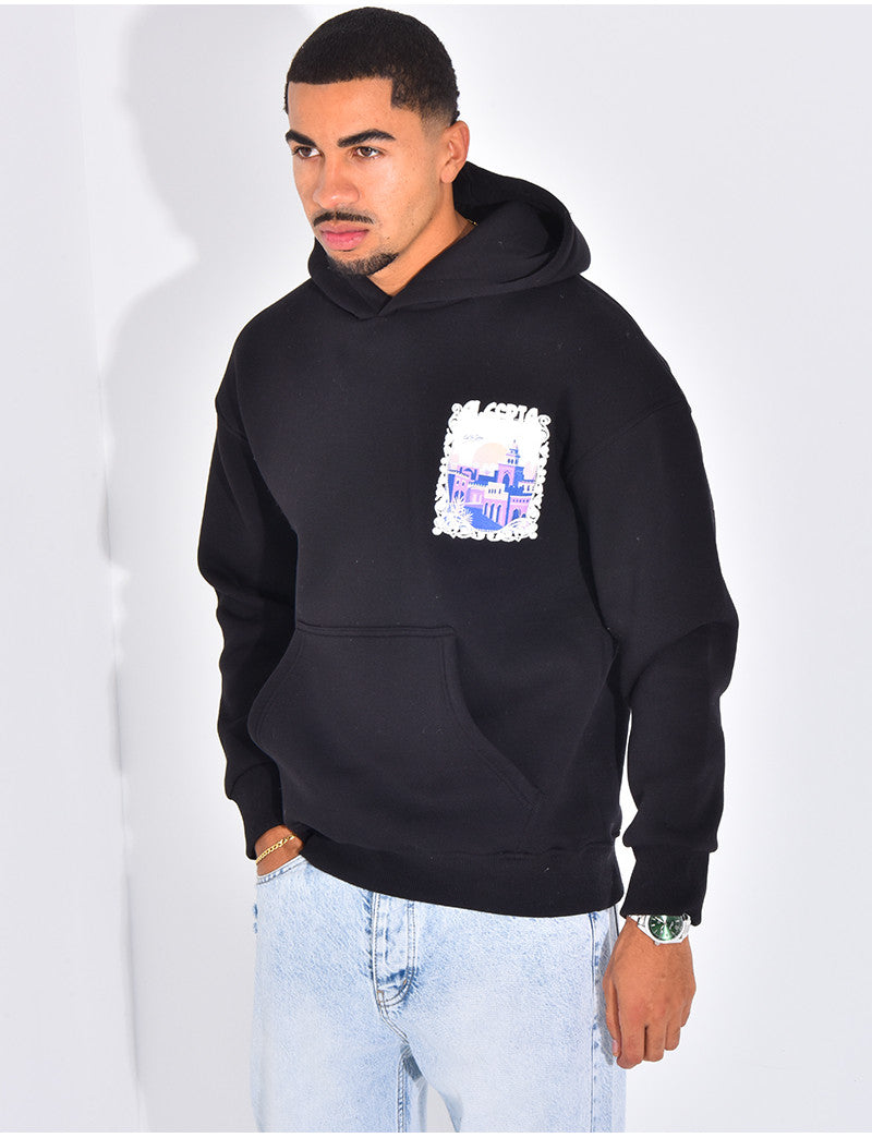 Sweat à capuche "Algéria"