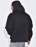 Sweat à capuche avec coeurs