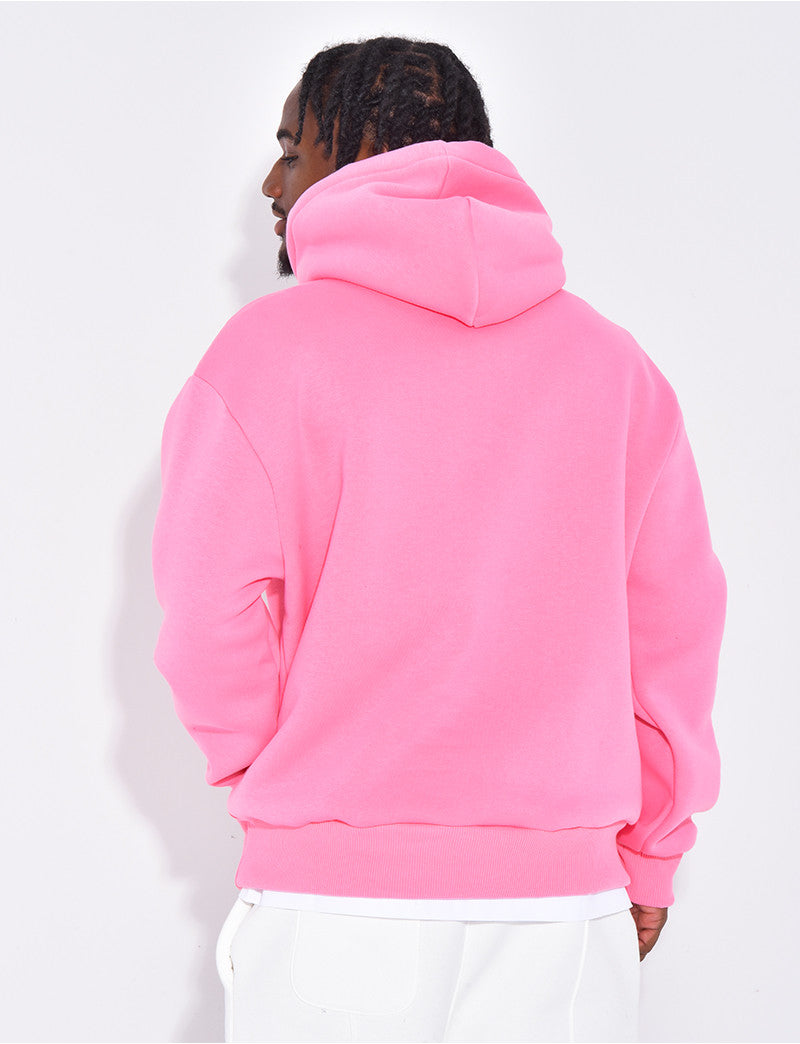 Sweat à capuche avec coeurs
