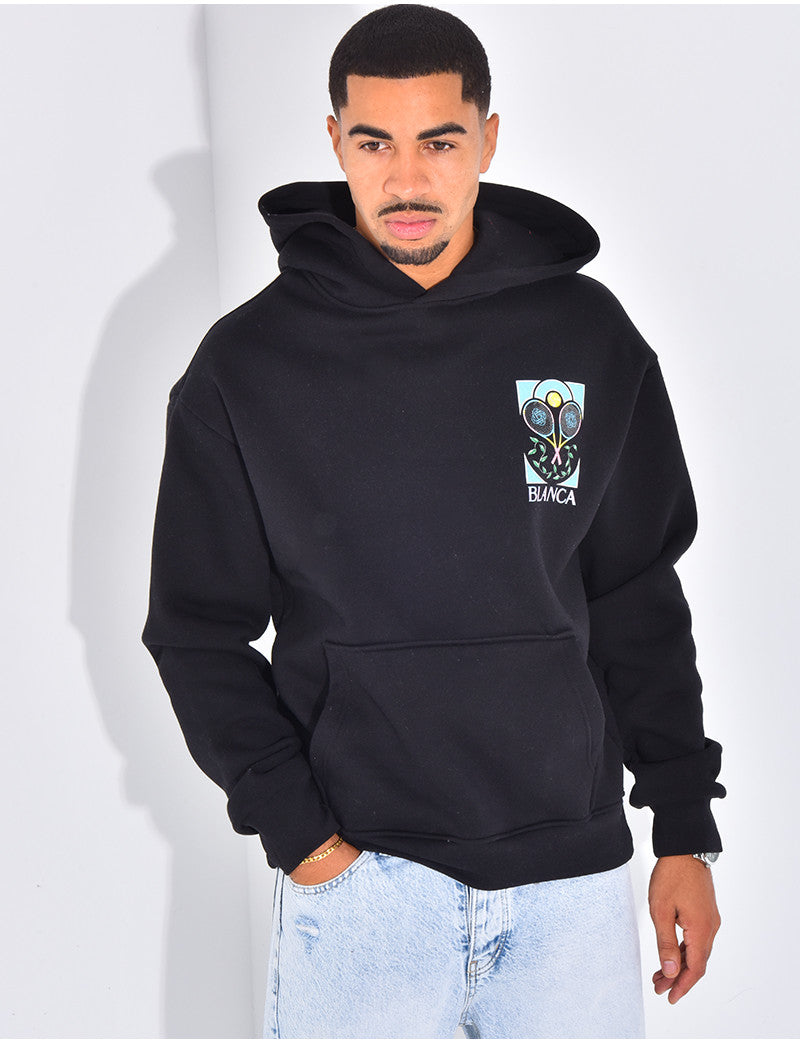 Sweat à capuche "Blanca"