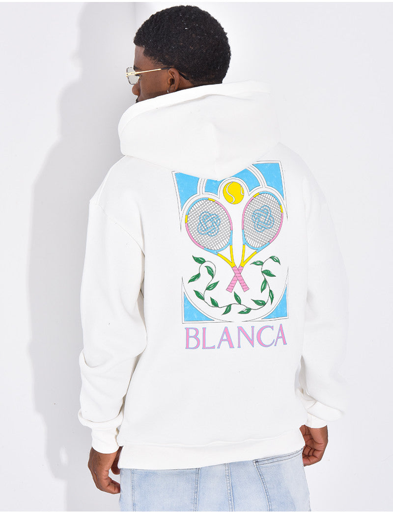 Sweat à capuche "Blanca"